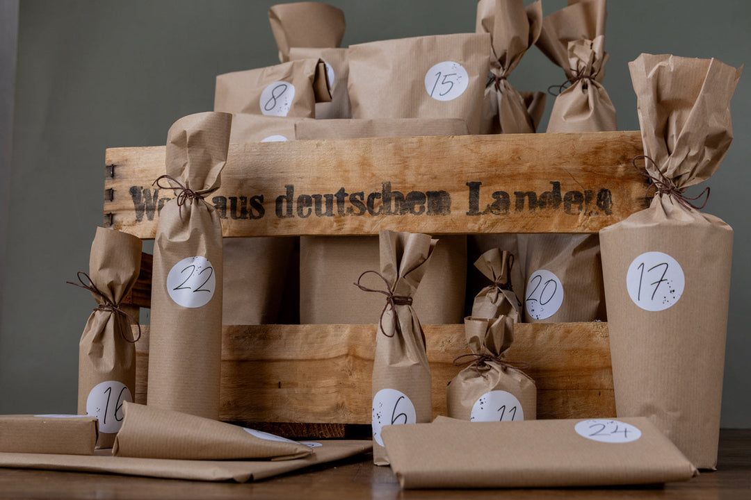 Adventskalender mit Wein – 24 Türchen Pfalz-Genuss vom Weingut