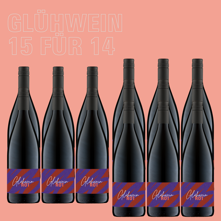 WEINPAKET: Glühwein 15 zum Preis von 14