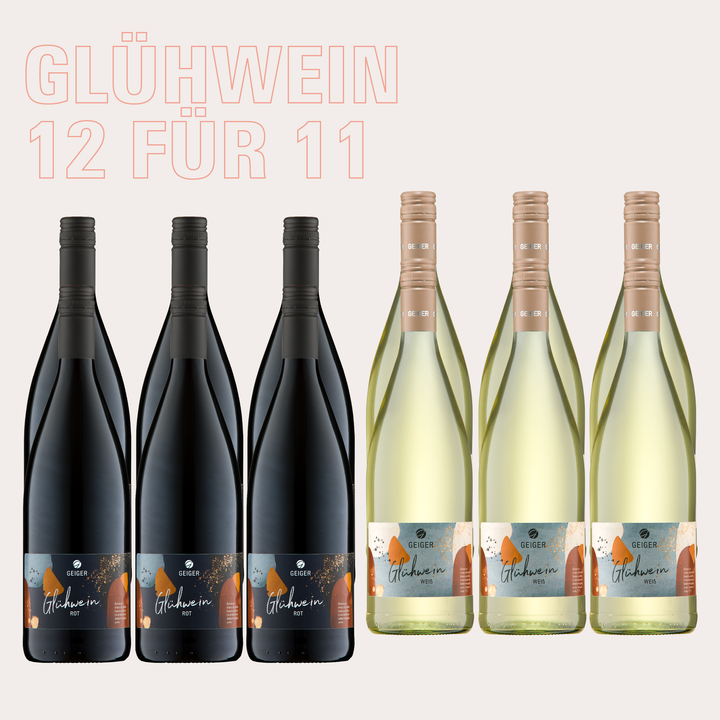 WEINPAKET: Glühwein 12 zum Preis von 11