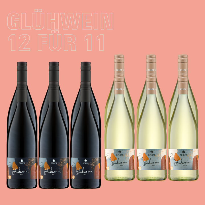 WEINPAKET: Glühwein 12 zum Preis von 11