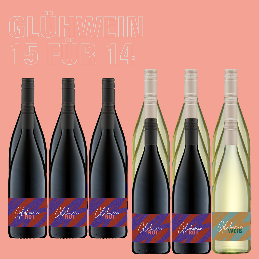 WEINPAKET: Glühwein 15 zum Preis von 14