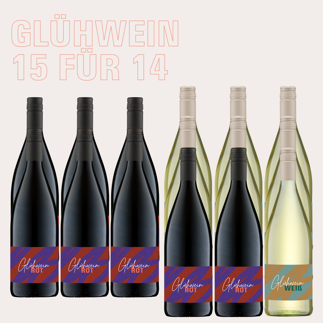 WEINPAKET: Glühwein 15 zum Preis von 14