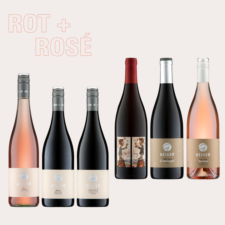 WEINPAKET: Rot & Rosé