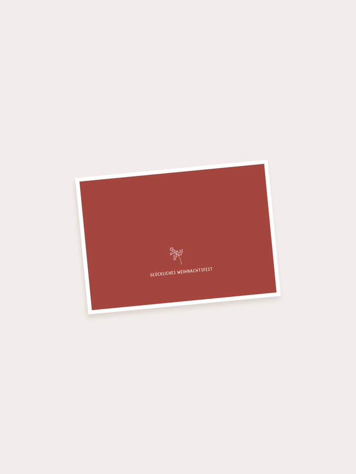 GLÜCKLICHES WEIHNACHTSFEST