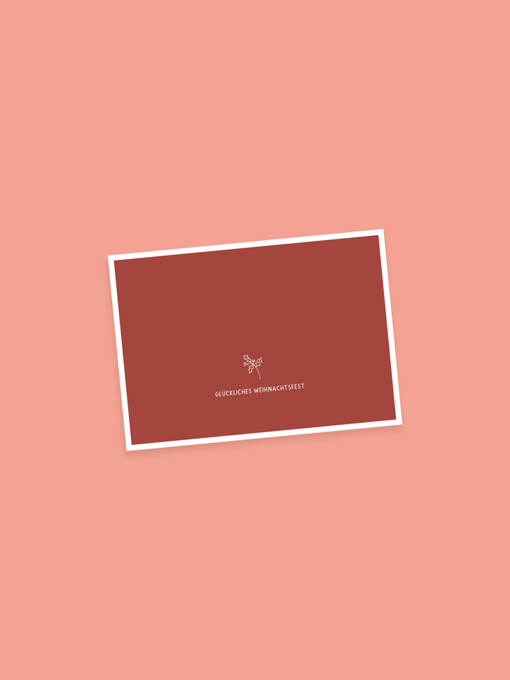GLÜCKLICHES WEIHNACHTSFEST